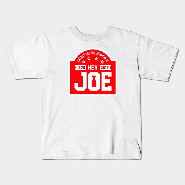 Hey Joe, Thank You! Kids T-Shirt by equilebro